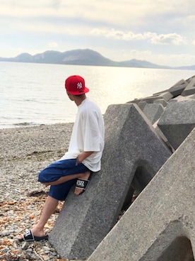 ひでぼうさん（メンズ・173cm）の夏コーディネート