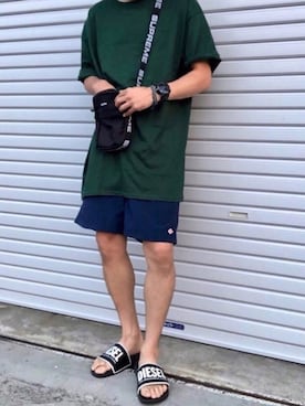 ひでぼうさん（メンズ・173cm）の夏コーディネート