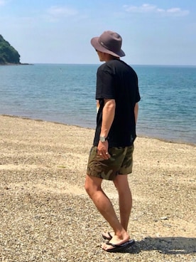 ひでぼうさん（メンズ・173cm）の夏コーディネート