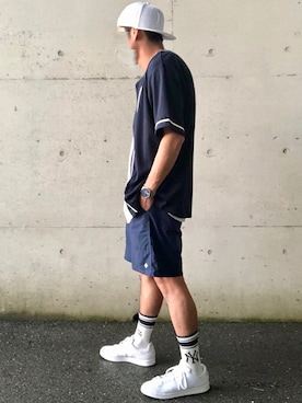 ひでぼうさん（メンズ・173cm）の夏コーディネート