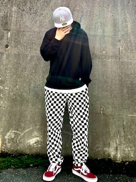 「PHILIPPE AUDIBERT（フィリップ オーディベール）のアイテム（ピアス（両耳用））」を使った、ひでぼうさん（メンズ・173cm）の秋コーディネート
