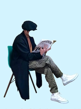 「SLICK（スリック）のアイテム（その他アウター）」を使った、ひでぼうさん（メンズ・173cm）の秋コーディネート