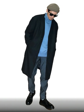 「PHILIPPE AUDIBERT（フィリップ オーディベール）のアイテム（ピアス（両耳用））」を使った、ひでぼうさん（メンズ・173cm）の秋コーディネート
