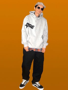 ひでぼうさん（メンズ・173cm）の冬コーディネート