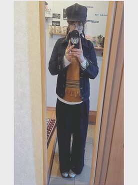 HALCA⑅◡̈*さん（レディース・153cm）の春コーディネート