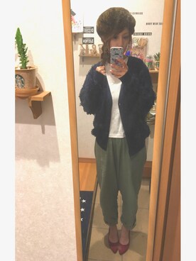 HALCA⑅◡̈*さん（レディース・153cm）の秋コーディネート