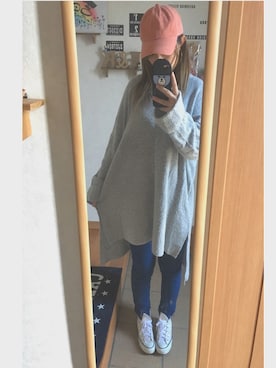 HALCA⑅◡̈*さん（レディース・153cm）の秋コーディネート