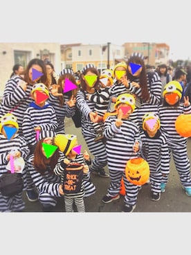 「wearhalloween2017」｜「アイテム（ニットキャップ/ビーニー）」を使った、HALCA⑅◡̈*さん（レディース・153cm）の秋コーディネート