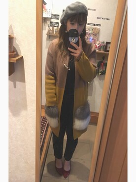 HALCA⑅◡̈*さん（レディース・153cm）の秋コーディネート