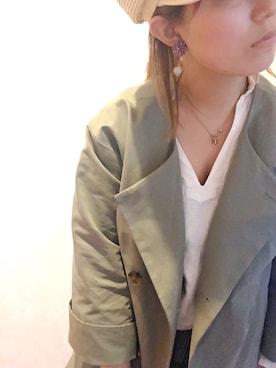 HALCA⑅◡̈*さん（レディース・153cm）の春コーディネート