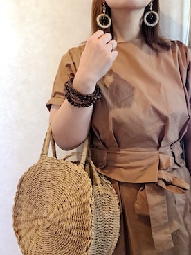 HALCA⑅◡̈*さん(レディース・153cm)の春コーディネート