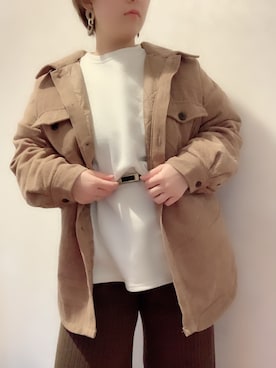 HALCA⑅◡̈*さん（レディース・153cm）の冬コーディネート