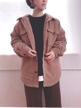 HALCA⑅◡̈*さん（レディース・153cm）の冬コーディネート