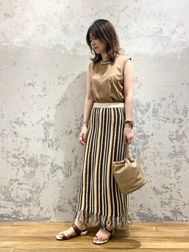 oshibaさん（レディース・157cm）の夏コーディネート