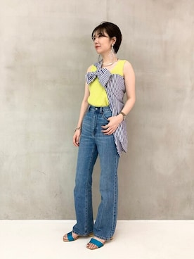 oshibaさん（レディース・157cm）の夏コーディネート