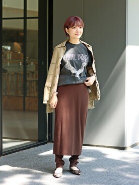 oshibaさん（レディース・157cm）の秋コーディネート