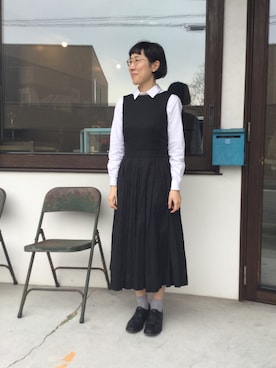 「ARTS & SCIENCE（アーツアンドサイエンス）のアイテム（その他シューズ）」を使った、MaTiLDeさん（レディース・165cm）の春コーディネート