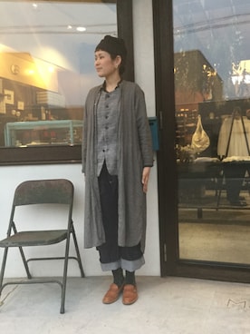 「R&D.M.co-のアイテム」を使った、MaTiLDeさん（レディース・165cm）の春コーディネート
