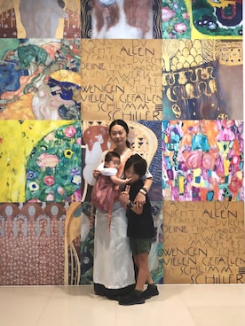 「ヂェン先生の日常着のアイテム（その他パンツ、ブラック系）」を使った、shirota akikoさん（レディース・159cm）の冬コーディネート