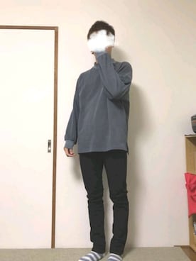 「Influence（インフルエンス）のアイテム」を使った、ながややさん（メンズ・171cm）の春コーディネート