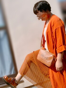 m.さん（レディース・158cm）の夏コーディネート