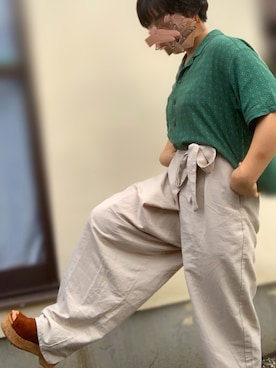 m.さん（レディース・158cm）の夏コーディネート