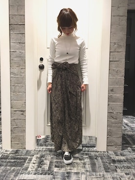 momoさん(レディース・165cm)の冬コーディネート