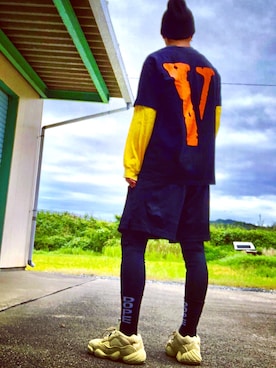 「yeezyboost500」｜こうきさん（メンズ・164cm）の秋コーディネート