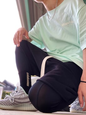「Yeezy（イージー）のアイテム（レッグウェア）」を使った、こうきさん（メンズ・166cm）の春コーディネート