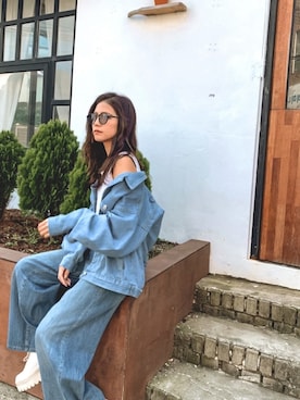 Marikaさん（レディース・154cm）の夏コーディネート