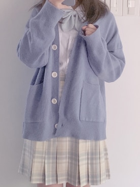 「盐系风格」｜「アイテム（スカート）」を使った、小进さん（レディース・161cm）の春コーディネート