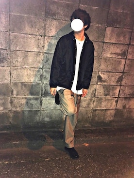 とむそーやさん（メンズ・178cm）の秋コーディネート