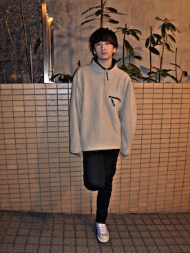 とむそーやさん（メンズ・178cm）の冬コーディネート