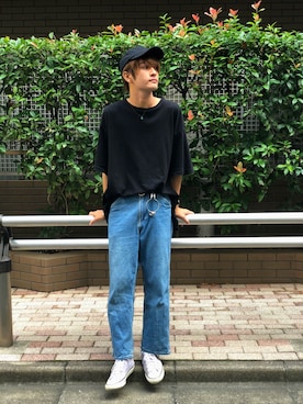 とむそーやさん（メンズ・178cm）の秋コーディネート