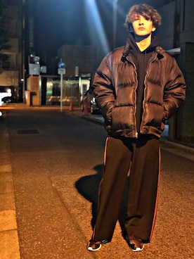 とむそーやさん（メンズ・178cm）の冬コーディネート