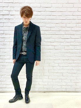 「アイテム（ピアス（両耳用））」を使った、seiyaさん（メンズ・174cm・20代）の冬コーディネート