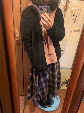 を湯ちゃん(•ө•)♡さん（レディース・158cm）の冬コーディネート