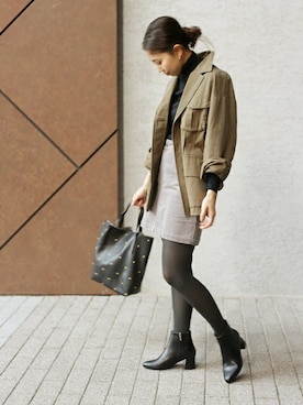 Le Talon press hanaさん（レディース・158cm）の秋コーディネート