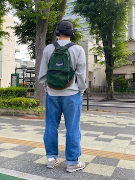 「うしろ姿」｜r.rkさん（メンズ・163cm）の春コーディネート