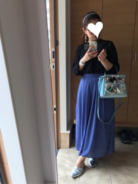 「CREA（クレア）のアイテム」を使った、ha-miyaさん（レディース・157cm）の春コーディネート