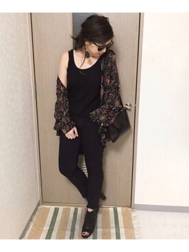 「CELINE」｜「アイテム（その他）」を使った、manachin◡̈*さん（レディース・156cm）の春コーディネート