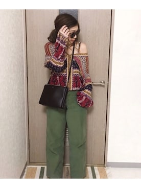 manachin◡̈*さん(レディース・156cm)の春コーディネート