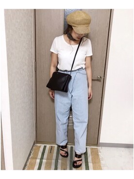 manachin◡̈*さん(レディース・156cm)の夏コーディネート