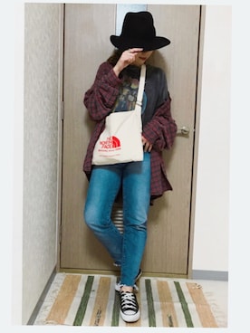 manachin◡̈*さん（レディース・156cm）の秋コーディネート