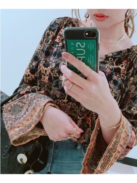 manachin◡̈*さん（レディース・156cm）の秋コーディネート