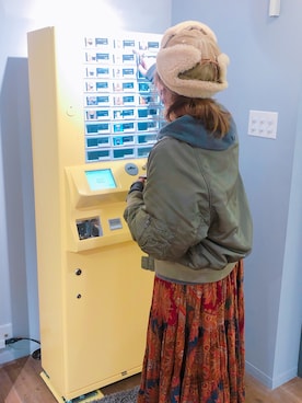 manachin◡̈*さん（レディース・156cm）の冬コーディネート