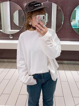 manachin◡̈*さん(レディース・156cm)の春コーディネート