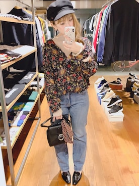 「EMODA」｜「アイテム（財布/小物）」を使った、manachin◡̈*さん（レディース・156cm）の春コーディネート