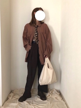 「kutir」｜「アイテム（シューズ）」を使った、ぱつこさん（レディース・153cm）の秋コーディネート