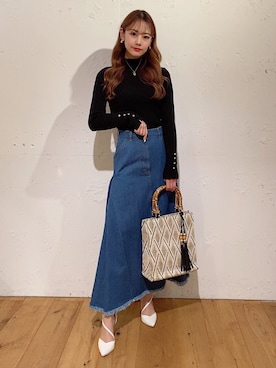 Kana.さん(レディース・160cm)の冬コーディネート